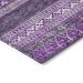 Addison Rugs Chantille Purple 8'0" x 8'0" Round Room Scene