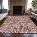 Addison Rugs Chantille Burgundy 10'0" x 14'0" Room Scene