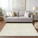 Addison Rugs Chantille Yellow 2'6" x 3'10" Room Scene