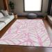 Addison Rugs Chantille Pink 5'0" x 7'6" Room Scene