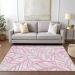 Addison Rugs Chantille Pink 5'0" x 7'6" Room Scene