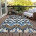 Addison Rugs Chantille Blue 2'6" x 3'10" Room Scene