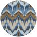 Addison Rugs Chantille Blue 8'0" x 8'0" Round Collection