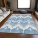 Addison Rugs Chantille Denim 2'6" x 3'10" Room Scene