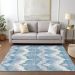 Addison Rugs Chantille Denim 2'6" x 3'10" Room Scene