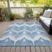 Addison Rugs Chantille Denim 2'6" x 3'10" Room Scene