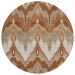 Addison Rugs Chantille Paprika 8'0" x 8'0" Round Collection