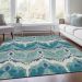 Addison Rugs Chantille Teal 2'6" x 3'10" Room Scene