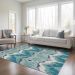 Addison Rugs Chantille Teal 2'6" x 3'10" Room Scene