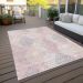 Addison Rugs Chantille Pink 3'0" x 5'0" Room Scene