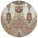 Addison Rugs Chantille Brown 8'0" x 8'0" Round Collection