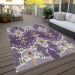 Addison Rugs Chantille Purple 2'6" x 3'10" Room Scene