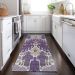 Addison Rugs Chantille Purple 2'3" x 7'6" Runner Room Scene