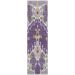 Addison Rugs Chantille Purple 2'3" x 7'6" Runner Collection