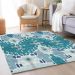 Addison Rugs Chantille Teal 2'6" x 3'10" Room Scene