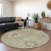 Addison Rugs Chantille Aloe 8'0" x 8'0" Round Room Scene