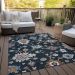 Addison Rugs Chantille Black 2'6" x 3'10" Room Scene