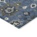 Addison Rugs Chantille Blue 8'0" x 8'0" Round Room Scene