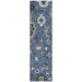 Addison Rugs Chantille Blue 2'3" x 7'6" Runner Collection