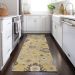 Addison Rugs Chantille Gold 2'3" x 7'6" Runner Room Scene