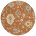 Addison Rugs Chantille Paprika 8'0" x 8'0" Round Collection