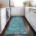 Addison Rugs Chantille Teal 2'3" x 7'6" Runner Room Scene