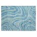Addison Rugs Chantille Blue 1'8" x 2'6" Collection