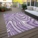 Addison Rugs Chantille Lavender 9'0" x 12'0" Room Scene