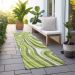 Addison Rugs Chantille Lime 2'3" x 7'6" Runner Room Scene