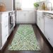 Addison Rugs Chantille Green 2'3" x 7'6" Runner Room Scene