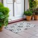 Addison Rugs Chantille Black 1'8" x 2'6" Room Scene