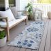 Addison Rugs Chantille Sky 2'3" x 7'6" Runner Room Scene