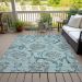 Addison Rugs Chantille Teal 9'0" x 12'0" Room Scene