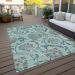 Addison Rugs Chantille Teal 9'0" x 12'0" Room Scene