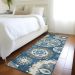 Addison Rugs Chantille Blue 2'3" x 7'6" Runner Room Scene