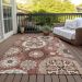 Addison Rugs Chantille Paprika 8'0" x 10'0" Room Scene