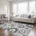 Addison Rugs Chantille Silver 9'0" x 12'0" Room Scene
