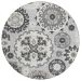 Addison Rugs Chantille Silver 8'0" x 8'0" Round Collection