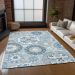 Addison Rugs Chantille Sky 8'0" x 10'0" Room Scene