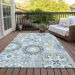 Addison Rugs Chantille Sky 8'0" x 10'0" Room Scene