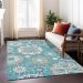 Addison Rugs Chantille Teal 5'0" x 7'6" Room Scene