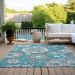 Addison Rugs Chantille Teal 5'0" x 7'6" Room Scene
