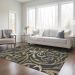 Addison Rugs Chantille Black 8'0" x 10'0" Room Scene