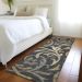 Addison Rugs Chantille Black 2'3" x 7'6" Runner Room Scene