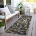 Addison Rugs Chantille Black 2'3" x 7'6" Runner Room Scene