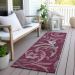 Addison Rugs Chantille Garnet 2'3" x 7'6" Runner Room Scene