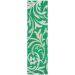 Addison Rugs Chantille Green 2'3" x 7'6" Runner Collection