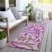 Addison Rugs Chantille Lavender 2'3" x 7'6" Runner Room Scene