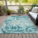 Addison Rugs Chantille Teal 8'0" x 10'0" Room Scene
