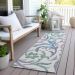 Addison Rugs Chantille White 2'3" x 7'6" Runner Room Scene